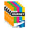 Flipchartblock PLAYROOM JOURNEY FLIP, 14 vorgedruckte Blatt für Customer Journey Mapping/User Experience, B 650 x H 970 mm, Papier, mehrfarbig, 5 Stück