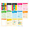 Flipchartblock PLAYROOM THINK FLIP, 14 vorgedruckte Blatt für Design Thinking/Innovationsprozesse, B 650 x H 970 mm, Papier, mehrfarbig, 5 Stück