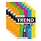 Flipchartblock PLAYROOM TREND FLIP, 13 vorgedruckte Blatt für Future Thinking/Innovationsprozesse, B 650 x H 970 mm, Papier, mehrfarbig, 5 Stück