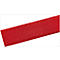 Red, textured tape running diagonally. The surface shows fine graining.