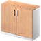 Flügeltürenschrank TETRIS SOLID, 2 OH, B 1000 mm, abschließbar, mit Abdeckplatte