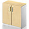Flügeltürenschrank TETRIS SOLID, 2 OH, B 800 mm, abschließbar, mit Abdeckplatte