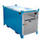 Fluorescentiebuizendoos BAUER SL-D 150, plaatstaal, toegankelijk voor rolstoelgebruikers, afsluitbaar, verzinkte deur/deksel, B 1700 x D 770 x H 975 mm, blauw