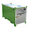 Fluorescentiebuizendoos BAUER SL-D 150, plaatstaal, toegankelijk voor rolstoelgebruikers, afsluitbaar, verzinkte deur/deksel, B 1700 x D 770 x H 975 mm, groen