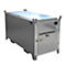 Fluorescentiebuizendoos BAUER SL-D 200, plaatstaal, toegankelijk voor rolstoelgebruikers, afsluitbaar, verzinkte deur/deksel, B 2100 x D 770 x H 975 mm, grijs