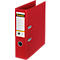 Red binder with white label, brand 'bene'.