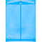 FolderSys documenthoes, A4, klittenbandsluiting, PP, blauw