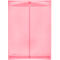 FolderSys documenthoes, A4, klittenbandsluiting, PP, rood
