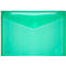 FolderSys documenthoes, A4 liggend, klittenbandsluiting, PP, groen