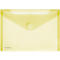 FolderSys documenthoes, A5 liggend, klittenbandsluiting, PP, geel
