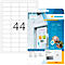Etikettenverpakking met de opdruk '44'. Inscriptie: 'HERMA SPECIAL'.