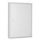 Format Schlüsselschrank S 100, B 300 x T 80 x H 450 mm, bis zu 100 Schlüssel, lichtgrau