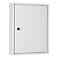 Format Schlüsselschrank S 42, B 240 x T 80 x H 300 mm, bis zu 42 Schlüssel, lichtgrau
