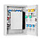Format Schlüsselschrank S 42, B 240 x T 80 x H 300 mm, bis zu 42 Schlüssel, lichtgrau