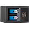 Format Wertschutzschrank Orion 20-410, Widerstandsgrad I gemäß EN 1143-1, B 496 x T 410 x H 336 mm, 27 Liter, graphit 