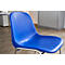 Formschalenstuhl Beta, stapelbar, desinfektionsmittelbeständig, Sitzhöhe 460 mm, blau