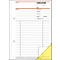 Formularbuch Set Sigel T1229, 2 x Lieferscheine SD011, A5, 4 x 40 Blatt, selbstdurchschreibend + gratis Notizbuch SN200, A5, 200 Seiten, kariert