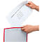 Formulieren-/dokumententas, magnetisch, 10 stuks, rood