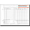 Frais de déplacements RA517 sigel®, format A5 portrait, 50 feuilles, hebdomadaire, avec papier carbone