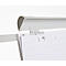 Franken Flipchart ECO Mobil F2400/N, 5 roulettes, réglable en hauteur, magnétique, 2 bras latéraux, bac de rangement, plastique &amp; métal, tableau 680 x 1050 mm