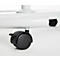 Franken Flipchart ECO Mobil F2400/N, 5 roulettes, réglable en hauteur, magnétique, 2 bras latéraux, bac de rangement, plastique &amp; métal, tableau 680 x 1050 mm