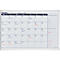 Franken Kalender X-tra!Line VO-7, Monats- oder 7-Tageübersicht, magnethaftend, Ablageschale, B 900 x H 600 mm, Stahl & Aluminium, weiß
