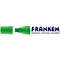 Franken krijtmarker Jumbo ZKM1502 - wigvormige punt lijndikte 5-15 mm - lichtgroen