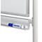 Franken Mobile Drehtafel, 360° schwenkbar, beidseitig beschreibbar, mit Stativ und Rollen, B 1500 x H 1000 mm, lackiert weiß