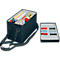 Franken Moderationstasche, mit 2580-teiligem Inhalt, Tragegurt, B 355 x T 200 x H 230 mm, Stoff, anthrazitgrau