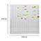 FRANKEN T-kaart jaarplanner voor 15 maanden plus index, 100,8 x 100,8 cm, 16 houders, 50 sleuven, PV-SET5
