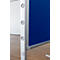 Franken Tableau de présentation PRO, pliable, réversible, L 1200 x H 1500 mm, feutre, bleu, MT880303