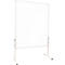 Franken Tableau de présentation X-traLine, recto-verso, surface en verre acrylique, L 1200 x H 1500 mm, MT2099