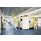 Franken Tableau de présentation X-traLine, recto-verso, surface métal blanc, L 1200 x H 1500 mm, MT2011