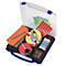FRANKEN valise de modération MINI, valise de modération avec contenu, plus de 1.100 pièces, plastique, UMKM