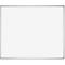 Franken Whiteboard PRO, emailliert, Wandmontage im Hoch- & Querformat, Stahl weiß lackiert & Aluminiumrahmen, magnethaftend, Ablageschale, 900 x 1200 mm