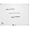 Franken Whiteboard U-Act!Line®, Hoch- & Querformat, emailliert, magnethaftend, recycelbar, mit Ablageschale, B 1200 x H 900 mm