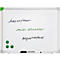 Franken Whiteboard U-Act!Line®, Hoch- & Querformat, emailliert, magnethaftend, recycelbar, mit Ablageschale, B 600 x H 450 mm