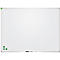 Franken Whiteboard U-Act!Line®, Hoch- & Querformat, lackiert, magnethaftend, recycelbar, mit Ablageschale, B 800 x H 600 mm