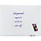 Franken Whiteboard X-tra!Line, Stahl, magnethaftend, beschreibbar, B 1200 x H 900 mm, weiß lackiert, inkl. 4 Whiteboard-Marker + 10 farblich sortierte Magnete