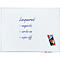 Franken Whiteboard X-tra!Line, Wandmontage im Hoch- & Querformat, Stahl weiß lackiert & Aluminiumrahmen, magnethaftend, Ablageschale, B 1500 x H 1200 mm