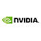 NVIDIA-Logo mit grünem Auge-Symbol und schwarzem Schriftzug auf weißem Grund.