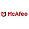 McAfee-Logo: rotes „M“-Symbol links, Schriftzug „McAfee“ rechts, alles auf weißem Grund.