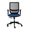 Funda para silla, para silla de oficina to-sync work, An 400 mm, reequipable, azul celeste