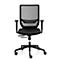 Funda para silla, para silla de oficina to-sync work, An 400 mm, reequipable, negro