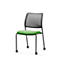 Funda para silla, para silla para visitas to-sync meet, reequipable, verde