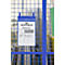 Fundas de documento con solapa, An 210 x Al 297 mm (A5 vertical), 50 unidades, azul