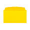 Fundas transparentes Orgatex, 1/3 DIN, amarillo, 50 uds.