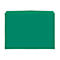 Fundas transparentes Orgatex, A4 transversal, verde, 10 uds.