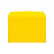 Fundas transparentes Orgatex, A6 transversal, amarillo, 10 uds.