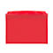 Fundas transparentes Orgatex, c. puerta, A5 transversal, rojo, 10 uds.